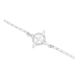 Pulsera Plata 925 Nudo de Bruja Ajustable Artesanal - Imagen 2