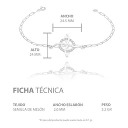 Pulsera Plata 925 Nudo de Bruja Ajustable Artesanal - Imagen 5