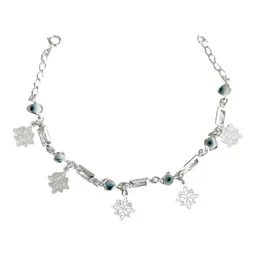 Pulsera Plata 925 Nudo de Bruja con Zirconias Ajustable - Imagen 1