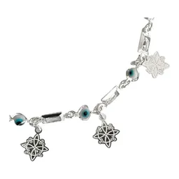 Pulsera Plata 925 Nudo de Bruja con Zirconias Ajustable - Imagen 3