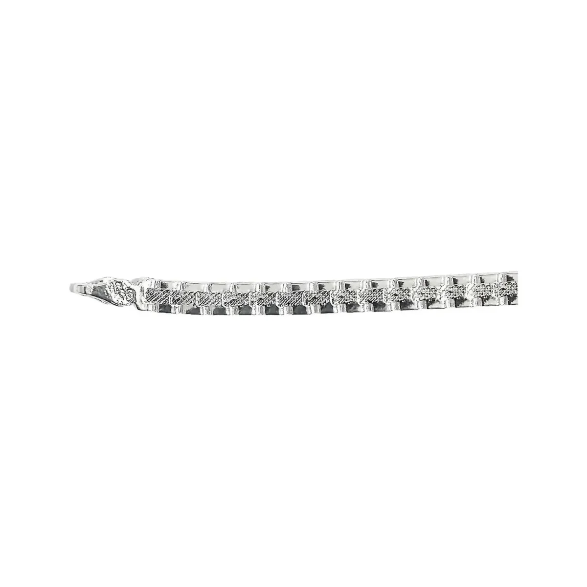 Pulsera Plata 925 Nudo de Bruja Diamantada con Zirconias - Imagen 6