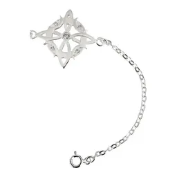 Pulsera Plata .925 Nudo de Bruja Fases Lunares Zirconias - Imagen 4