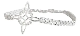 Pulsera Plata 925 Rolo Nudo Bruja con Zirconias Multicolor - Imagen 3