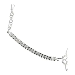 Pulsera Plata 925 Rolo Nudo Bruja con Zirconias Multicolor - Imagen 6