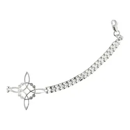 Pulsera Plata 925 Rolo Nudo Bruja con Zirconias Multicolor - Imagen 7