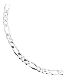 Pulsera Plata 925 Tejido Figaro 3x1 para Hombre - Imagen 2