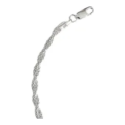 Pulsera Plata 925 Tejido Torzal Espuma Mar Italiana para Mujer - Imagen 3