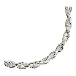 Pulsera Plata 925 Torzal Gruesa Hombre Tejido Artesanal 22 cm - Imagen 4