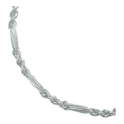 Pulsera Plata Ley .925 Torsal Figaro para Hombre - Imagen 2