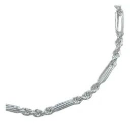 Pulsera Plata Ley .925 Torsal Figaro para Hombre - Imagen 3