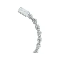 Pulsera Plata Ley 925 Torsal Unisex con Broche de Caja Artesanal - Imagen 5