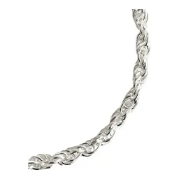 Pulsera Plata Ley 925 Torzal Gruesa para Hombre 21.5cm - Imagen 2