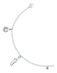 Pulsera San Judas Tadeo Plata 925 con Zirconias - Imagen 4