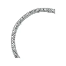 Pulsera Plata 925 Tejido Malla para Hombre 18.5cm - Imagen 5