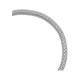 Pulsera Plata 925 Tejido Malla para Hombre 19.5cm - Imagen 6