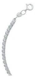 Pulsera Tenis con Zirconia Plata .925 19.5cm - Imagen 7