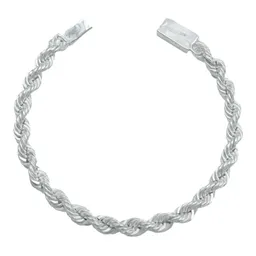 Pulsera de Plata 925 Torsal con Broche de Caja Diseño Artesanal - Imagen 1