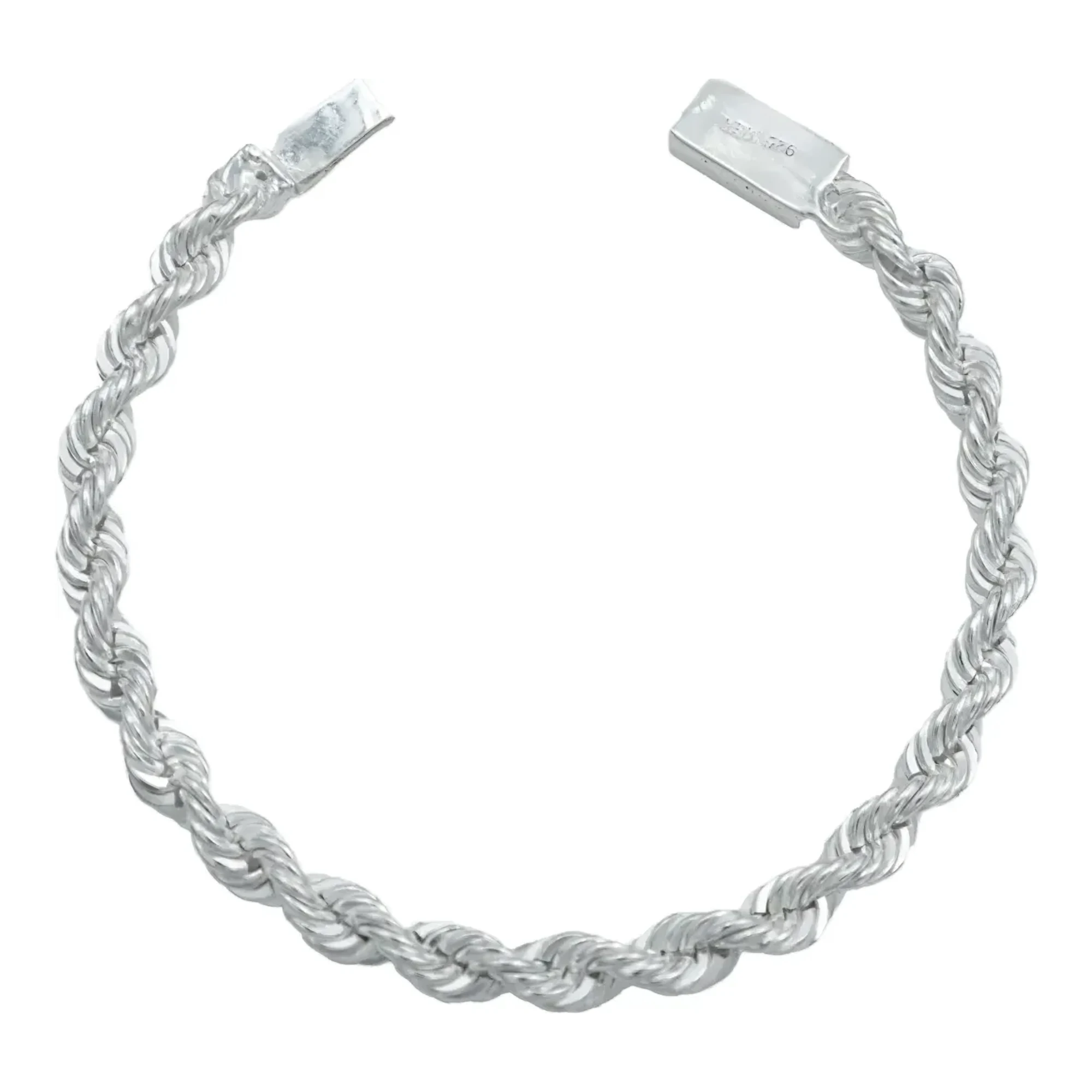 Pulsera torsal de plata 925 con broche de caja de seguridad - Joyaris joyería fina mexicana unisex