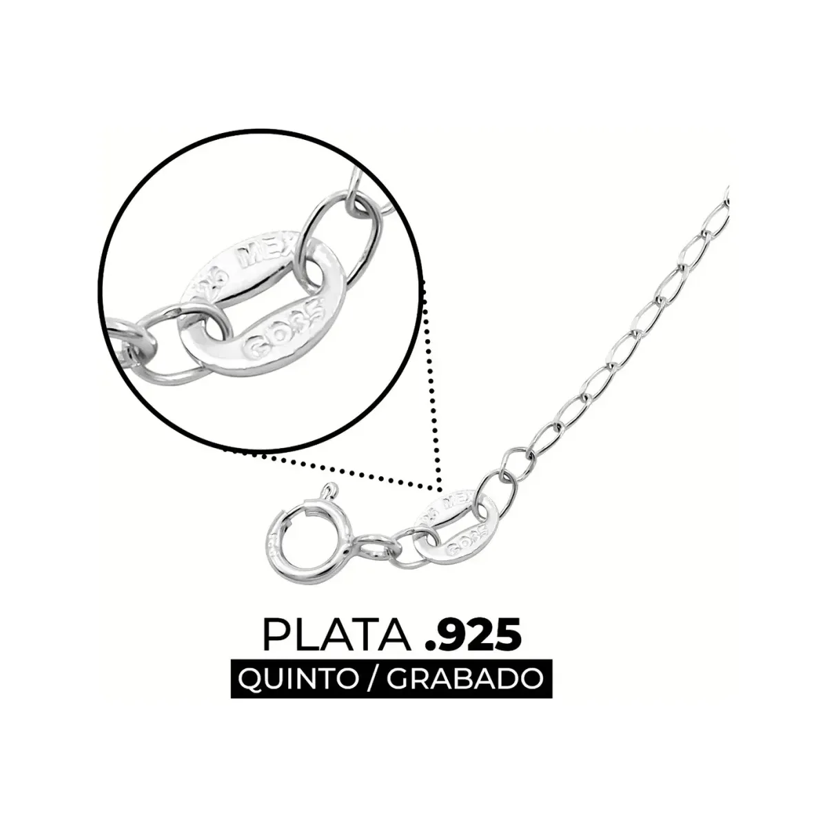 Pulsera Plata 925 Virgen de Guadalupe Bolita Facetada Ajustable - Imagen 3