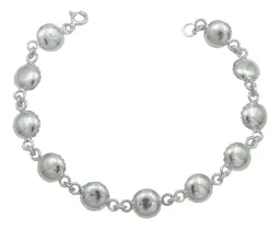 Pulsera Plata 925 Zirconias Tono Vino Diseño Elegante para Mujer 19cm - Imagen 1