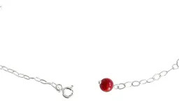 Tobillera Plata 925 Flores Naturales Encapsuladas Ajustable - Imagen 4